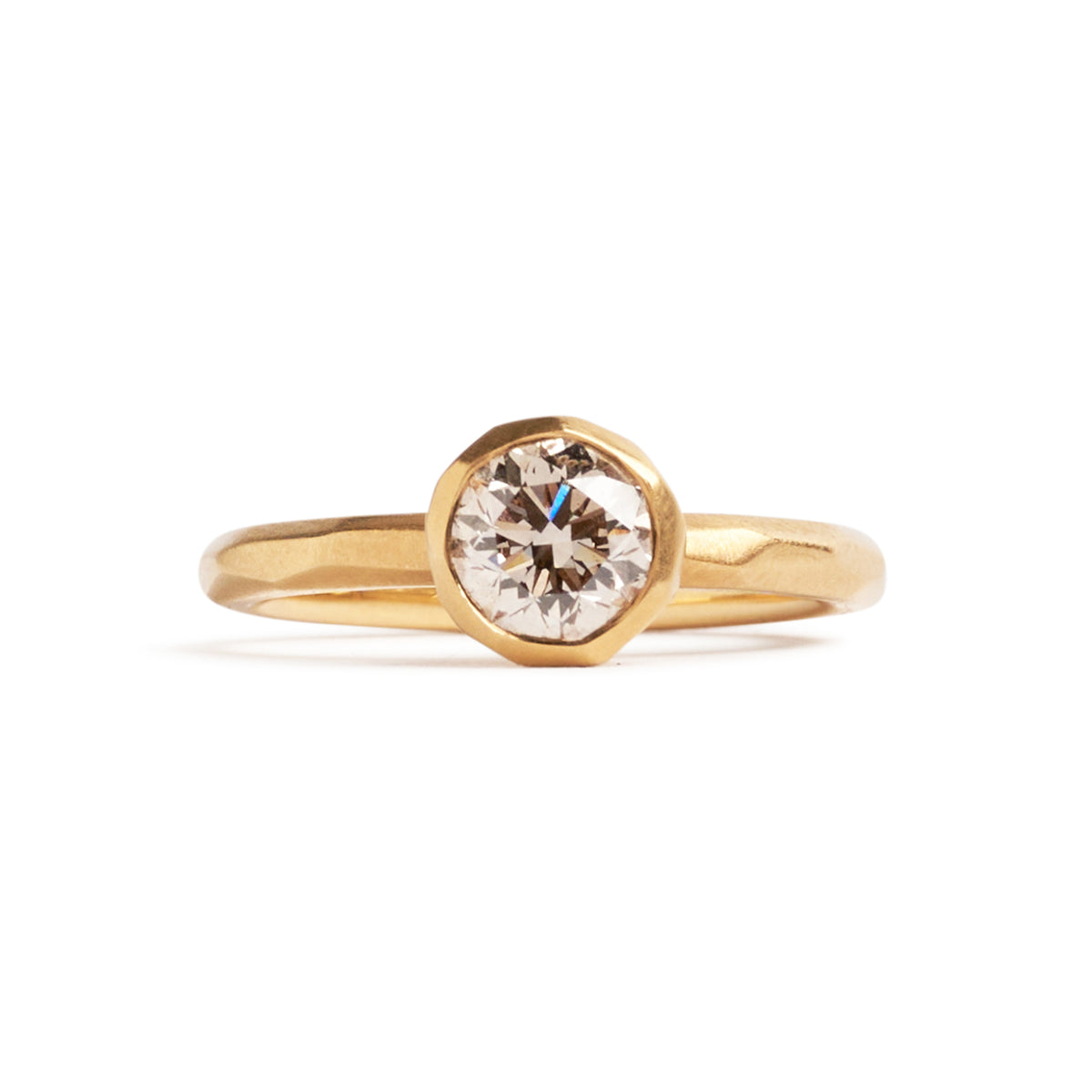 Cup Set Diamond Ring