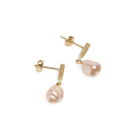 Lithic Pearl Earrings