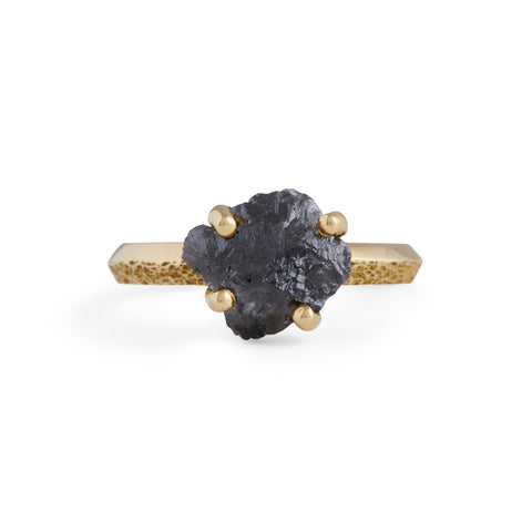 Black Diamond Balance Ring by Luke Hammond