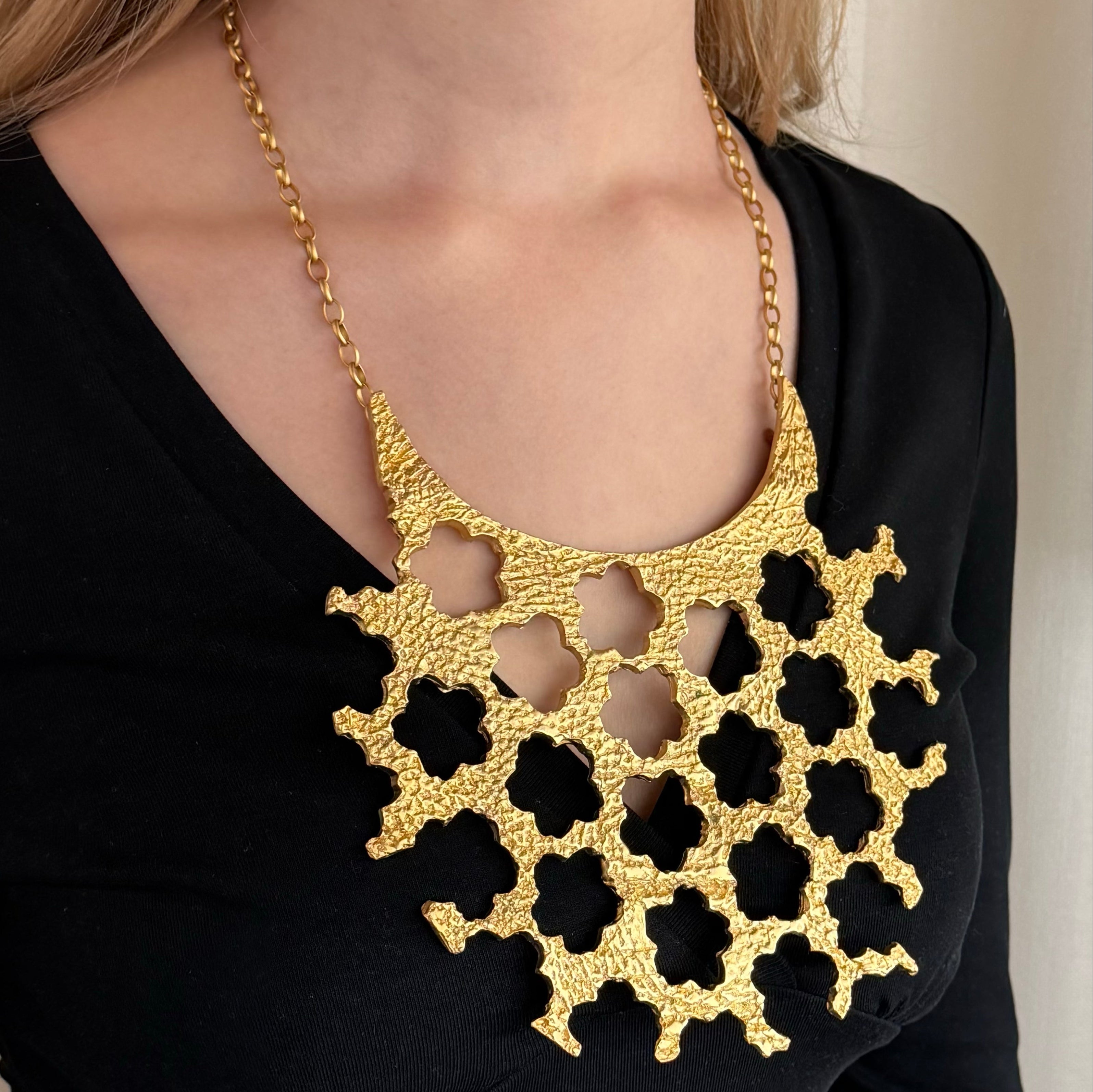 Orangutan Skin Neckpiece
