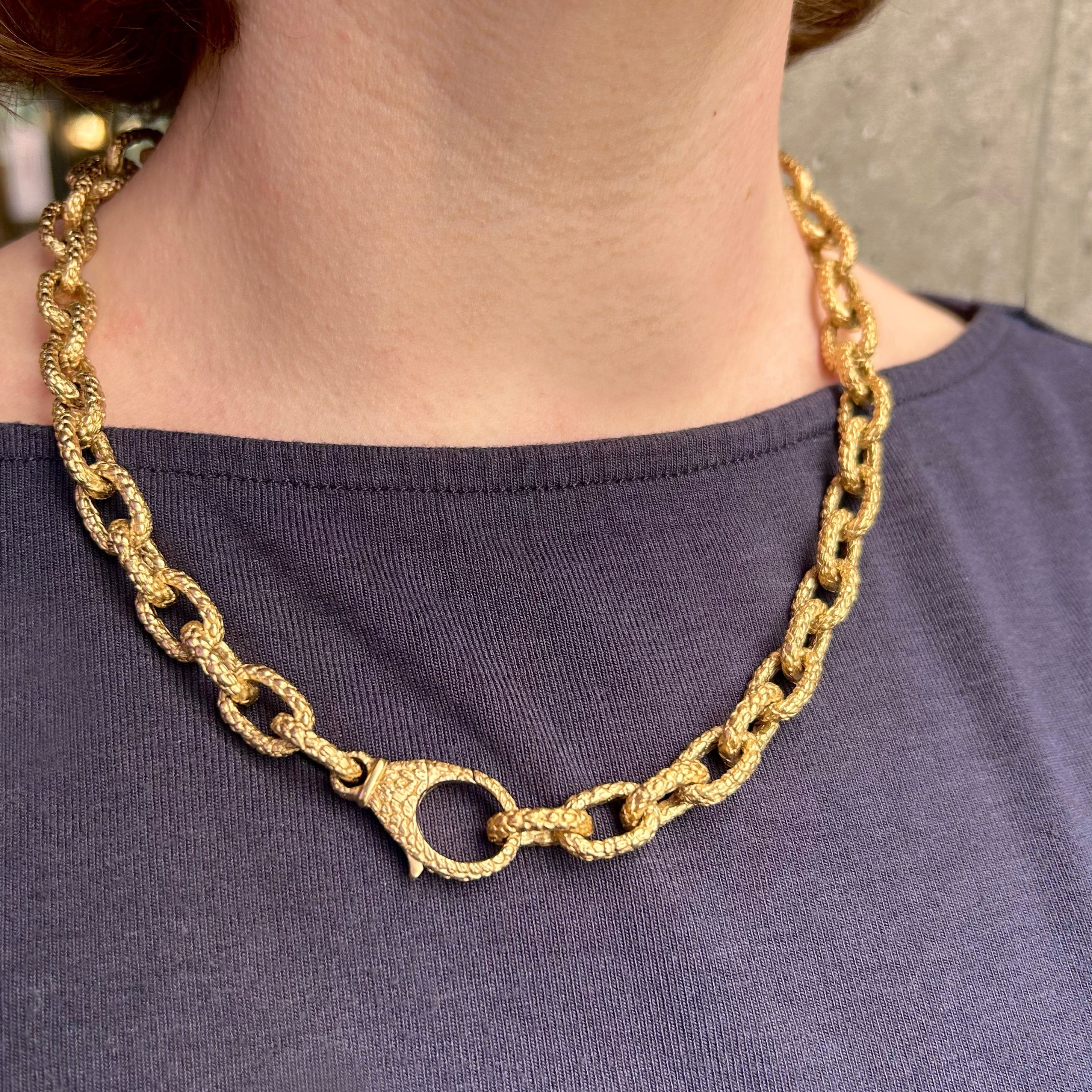 Large Orang-Utan Link Chain