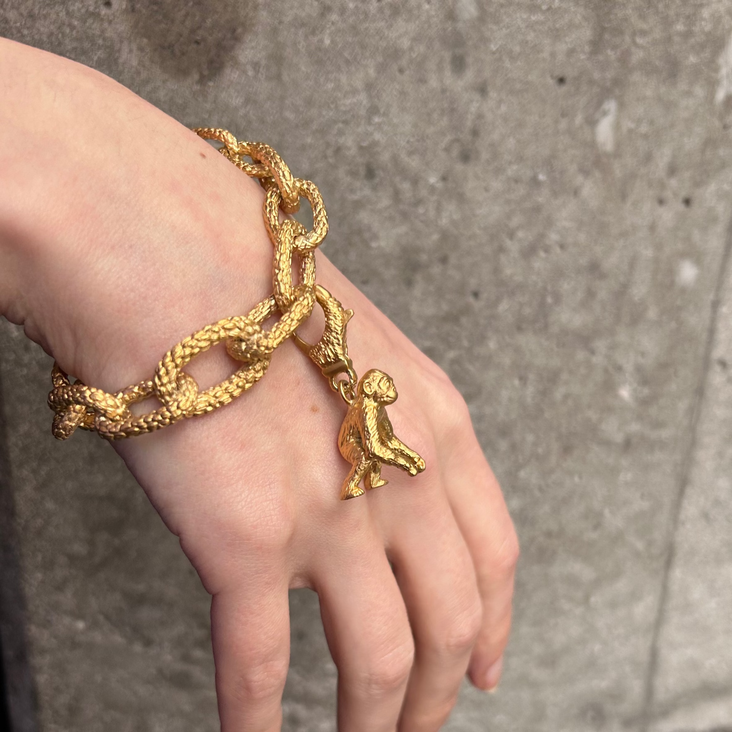 Ape Charm Bracelet