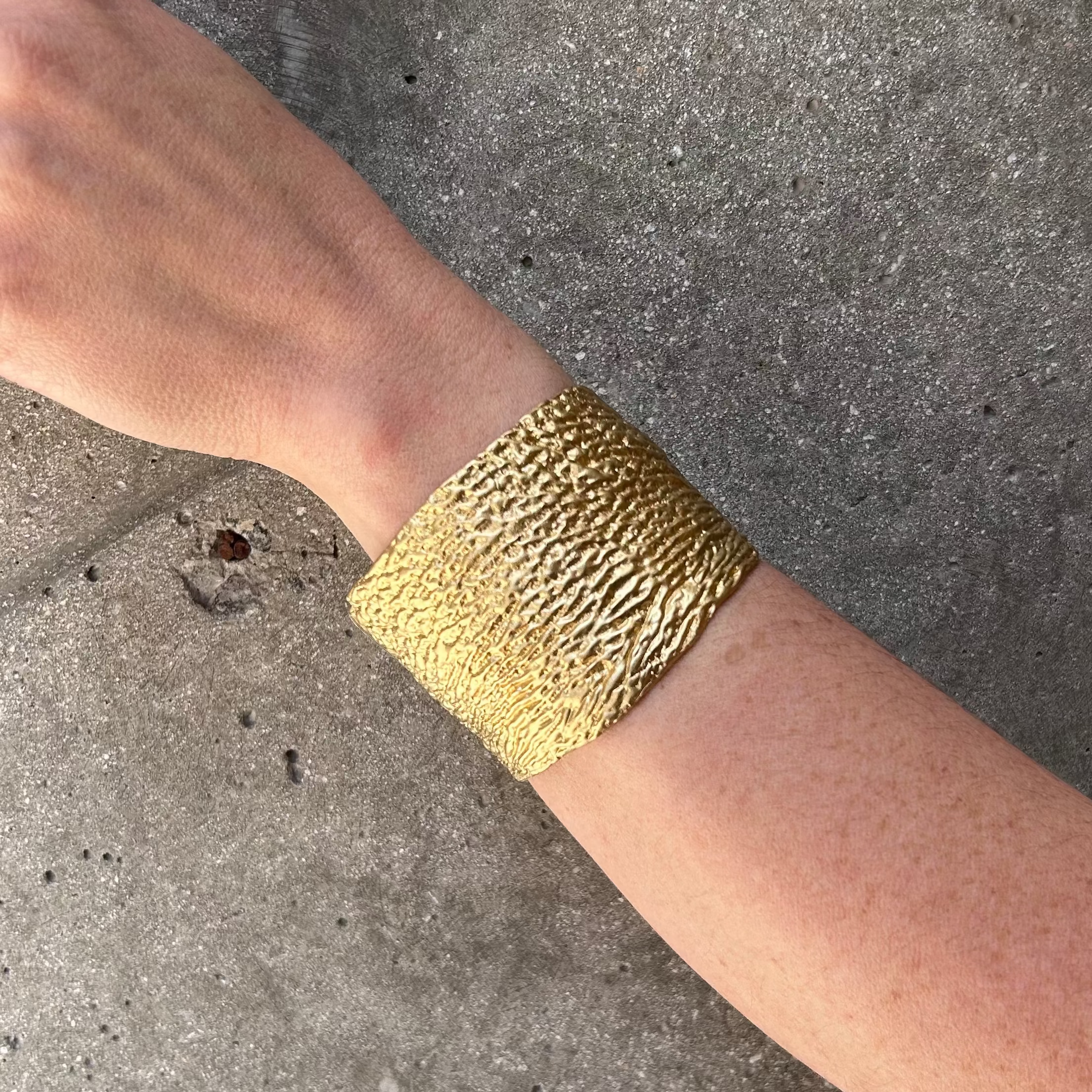 Gorilla Skin Open Cuff