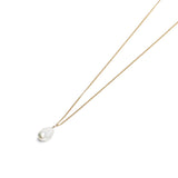 Baroque Pearl Gold Pendant