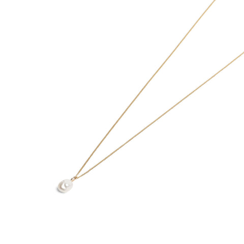 Baroque Pearl Gold Pendant