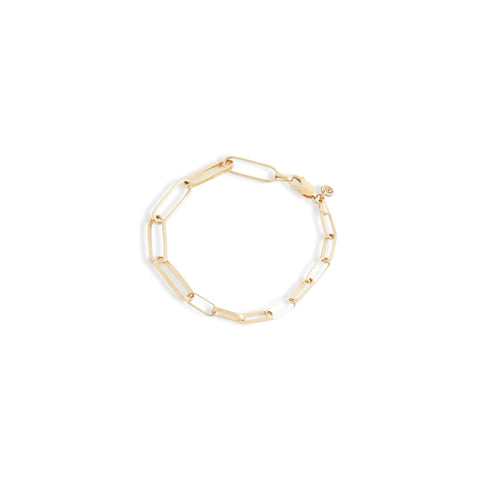 Mixed Link Gold Bracelet by Melanie Katsalidis