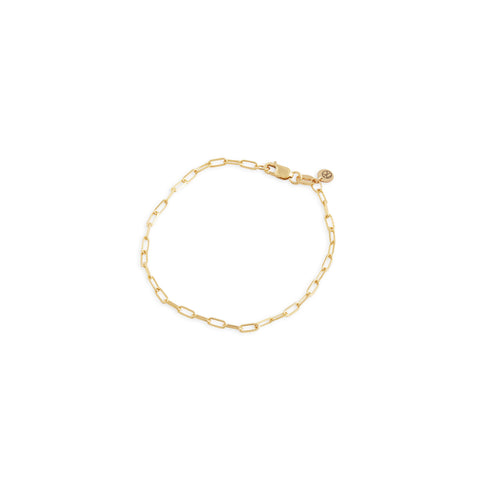 Mini Link Gold Bracelet by Melanie Katsalidis