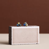 Bright Horizon Australian Parti Sapphire Stud Earrings