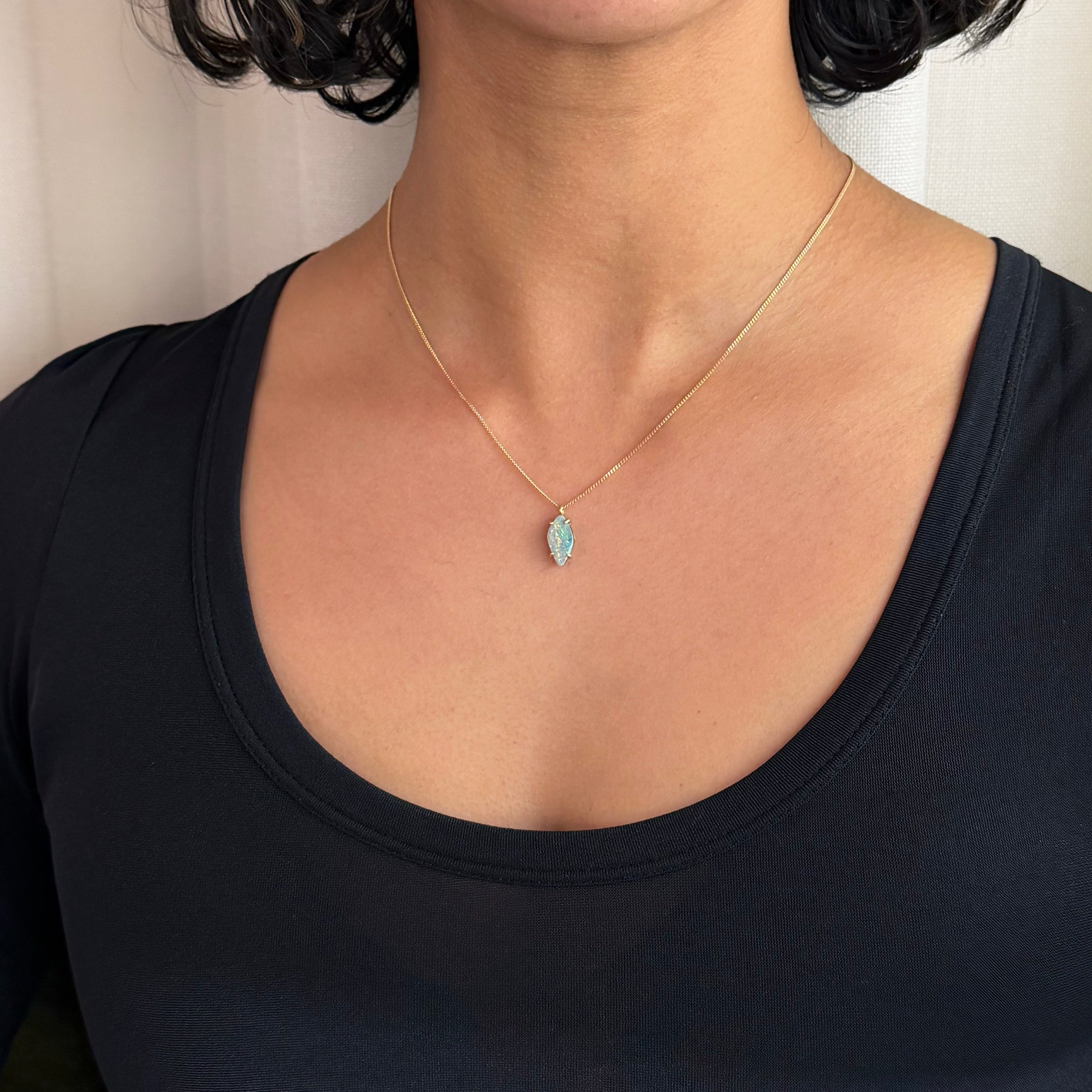 Opal Sunrise Pendant