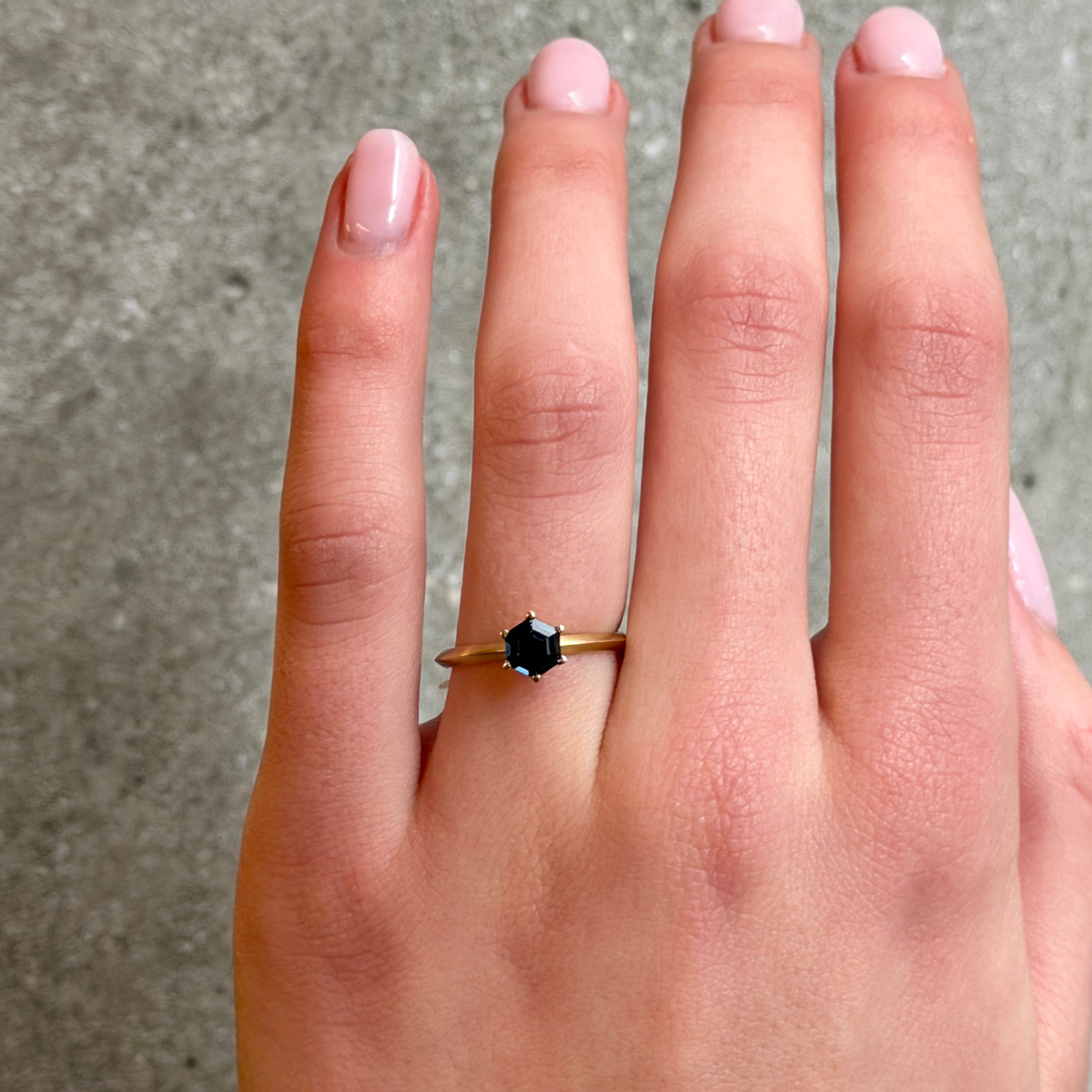 Affection Blue Sapphire Love Ritual Ring