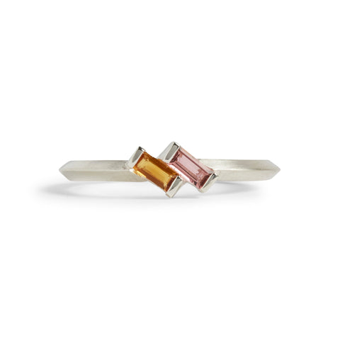 Juicy Double Gem Ring by Melanie Katsalidis
