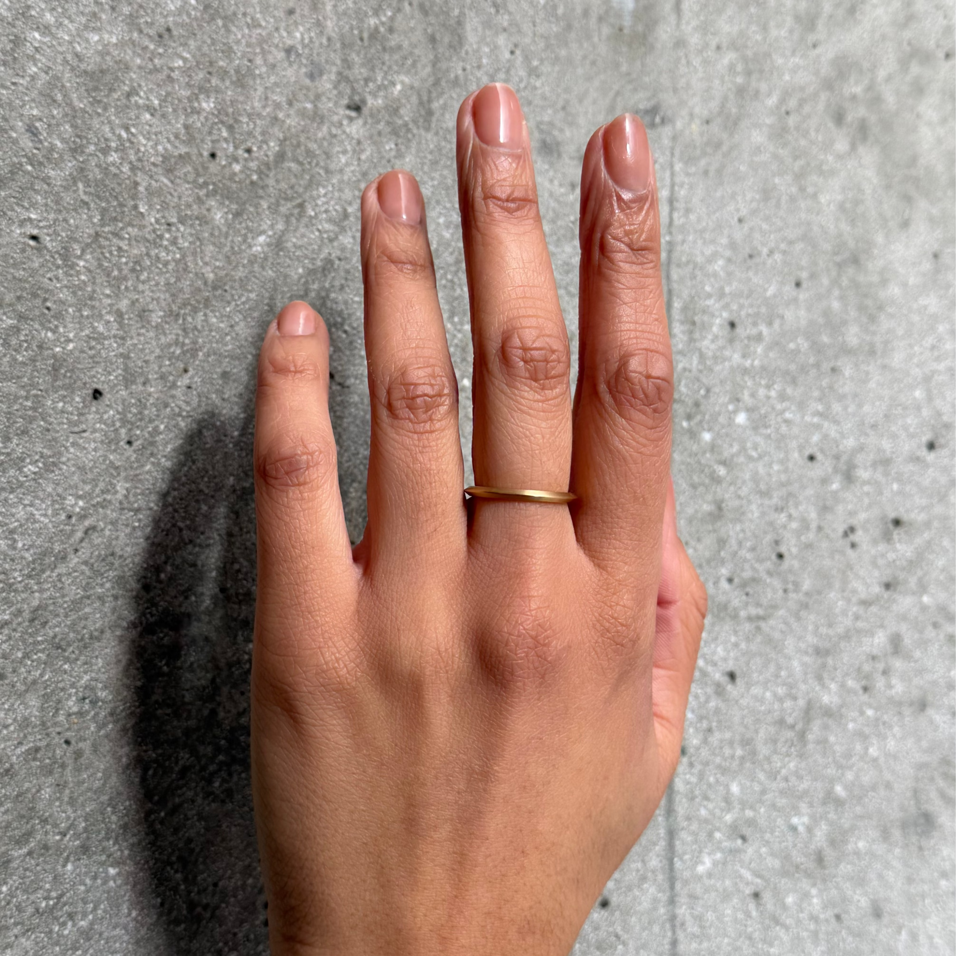 Yellow Gold You and Me Ring