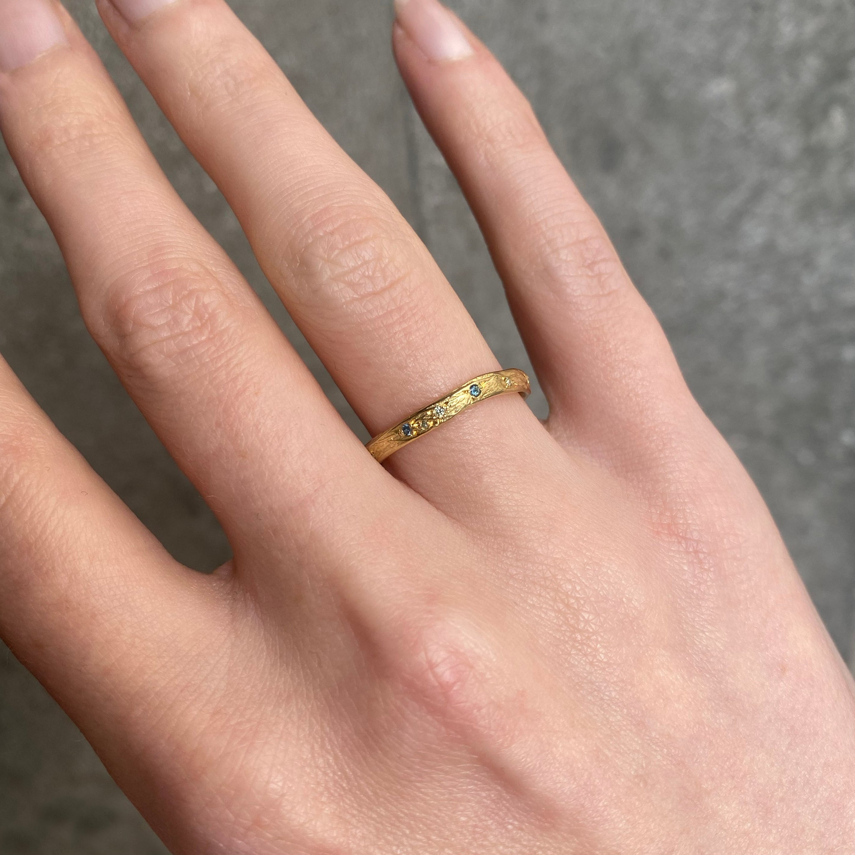 Continuum Ring Fine with Stones