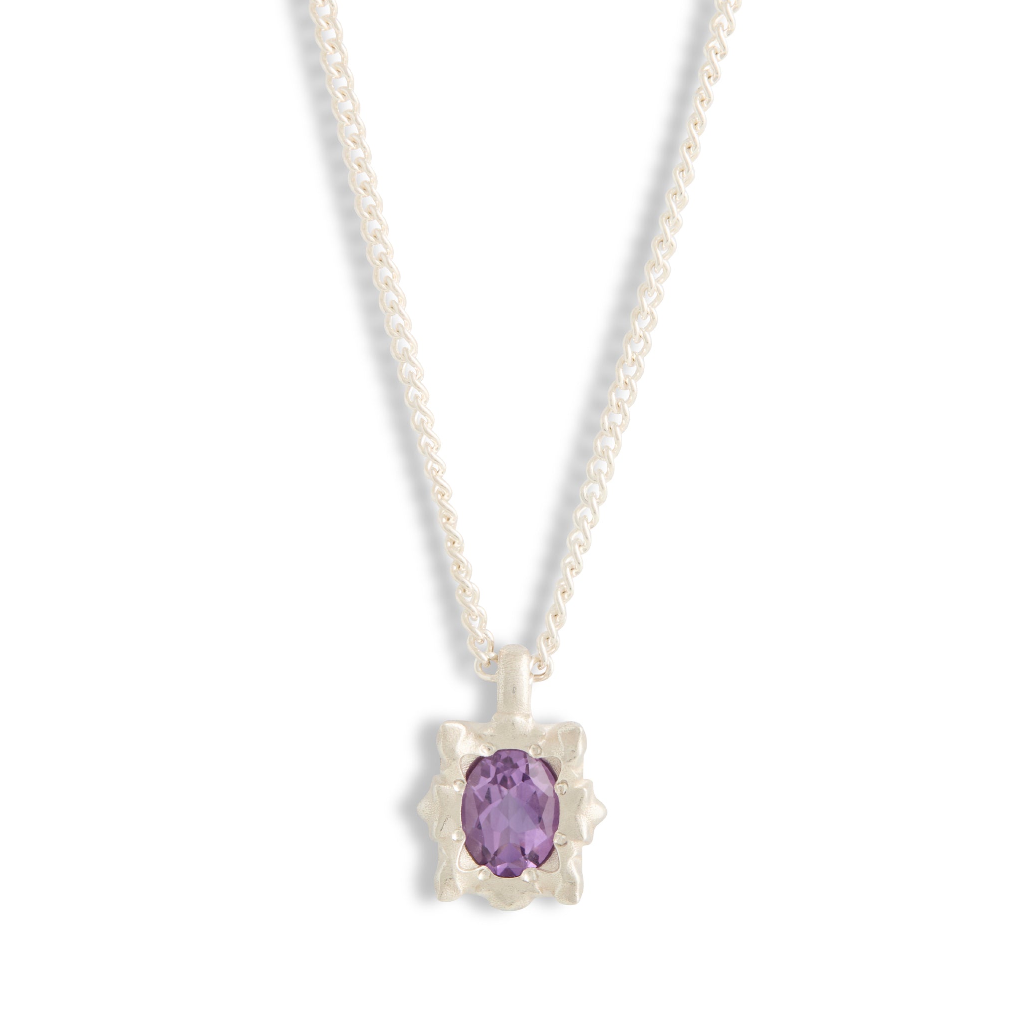 Solar Amethyst Necklace