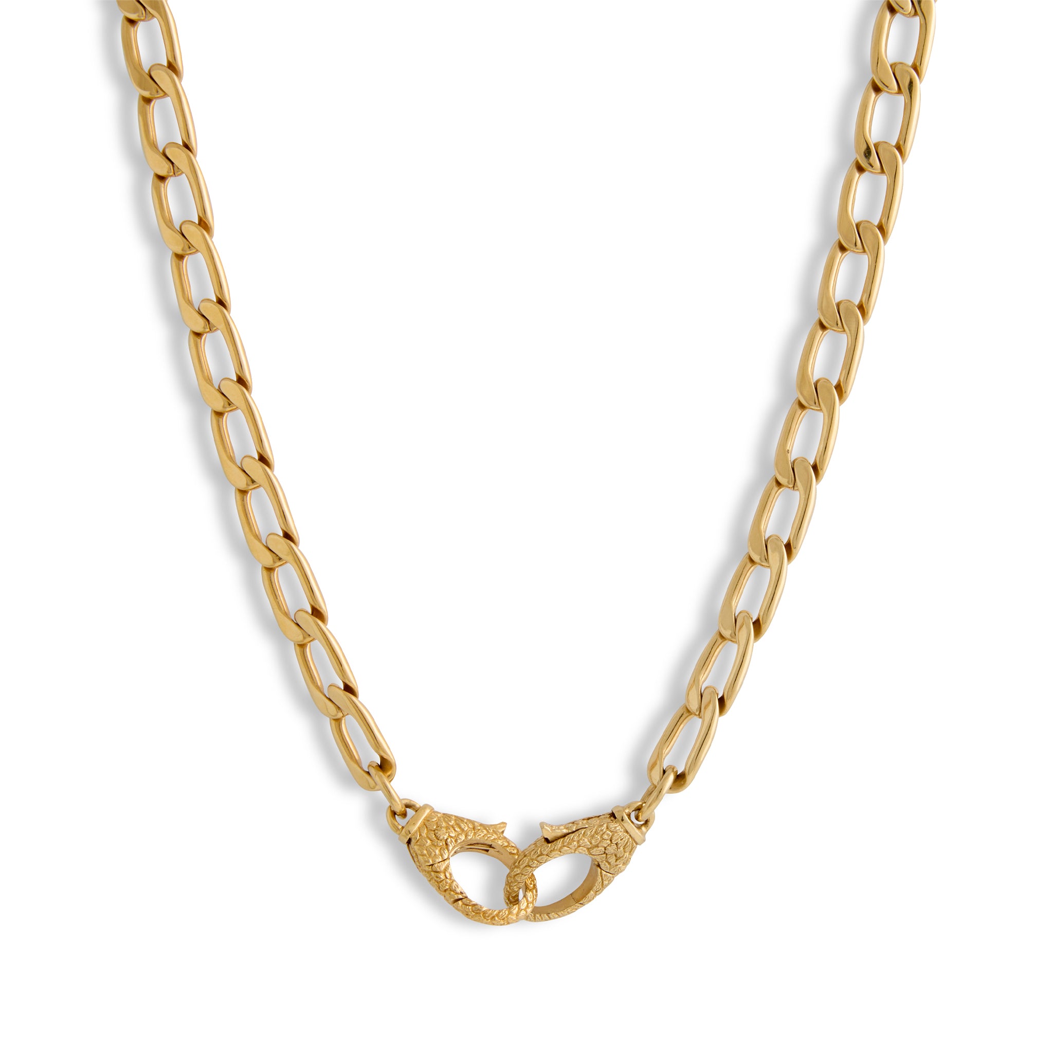 Large Link Double Lobster Chain