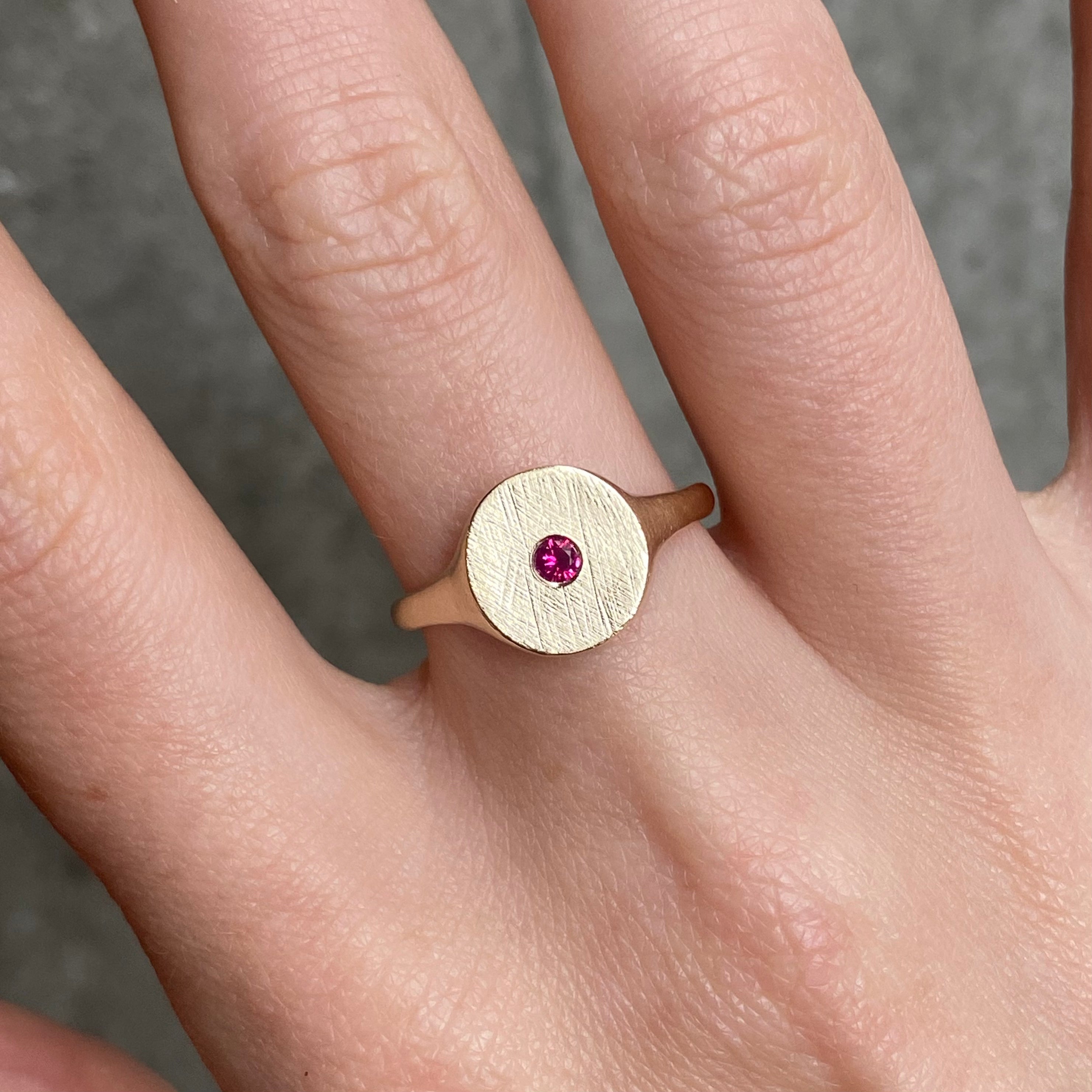 Gold Dot Ring