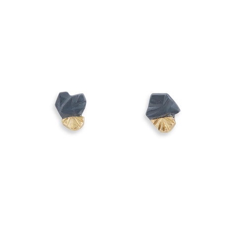 Peaks and Troughs Stud Earrings by Tara Lofhelm