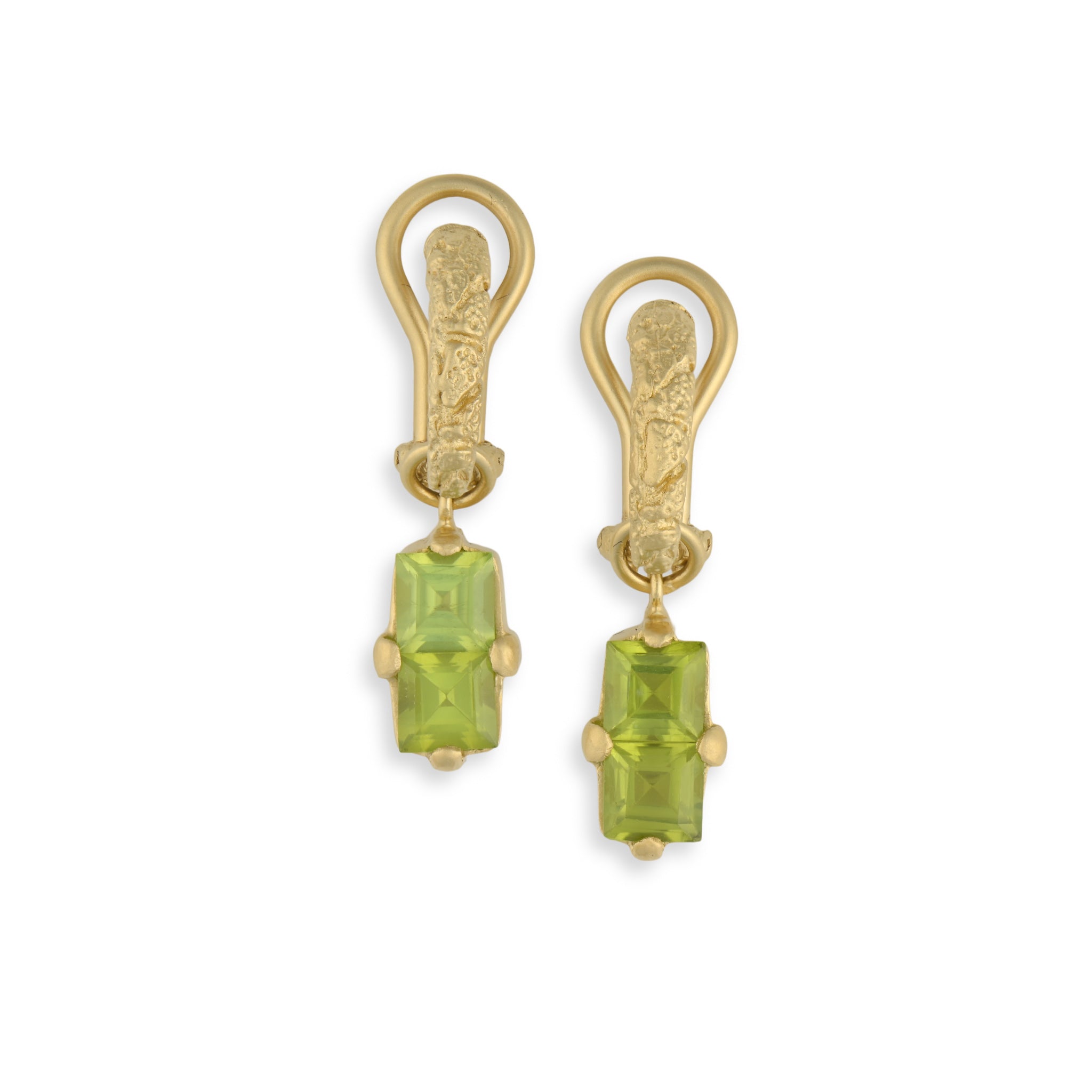 Double Set with Peridot Earrings