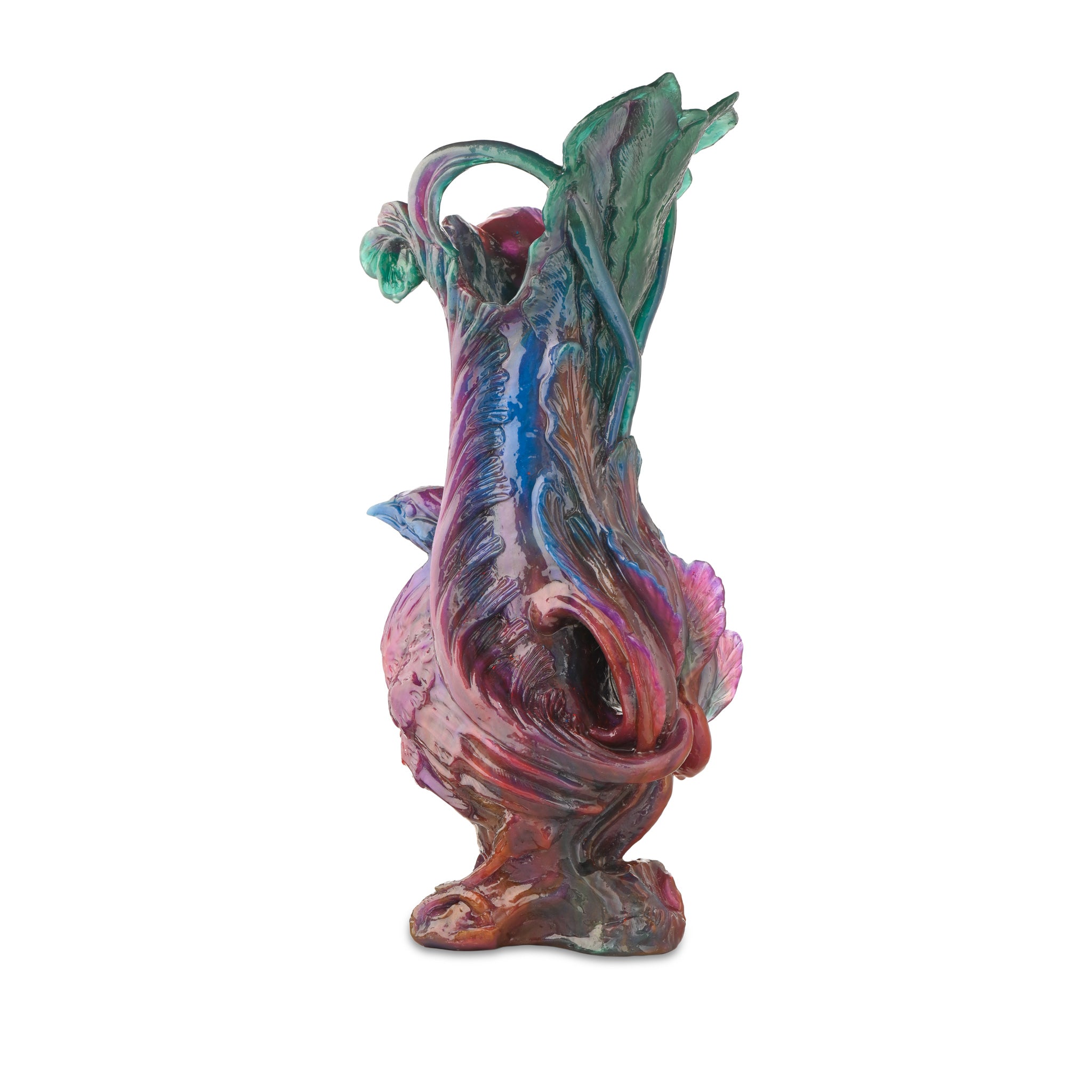 Lyrebird Vase (dark)