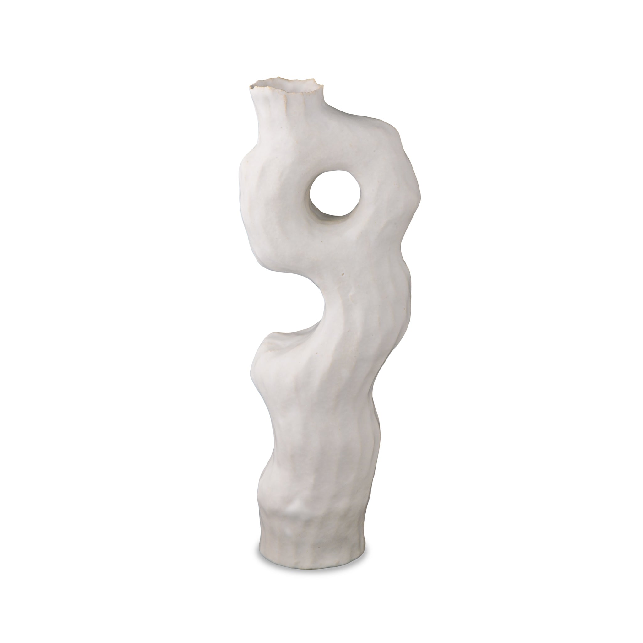Onishi Vase Soft White