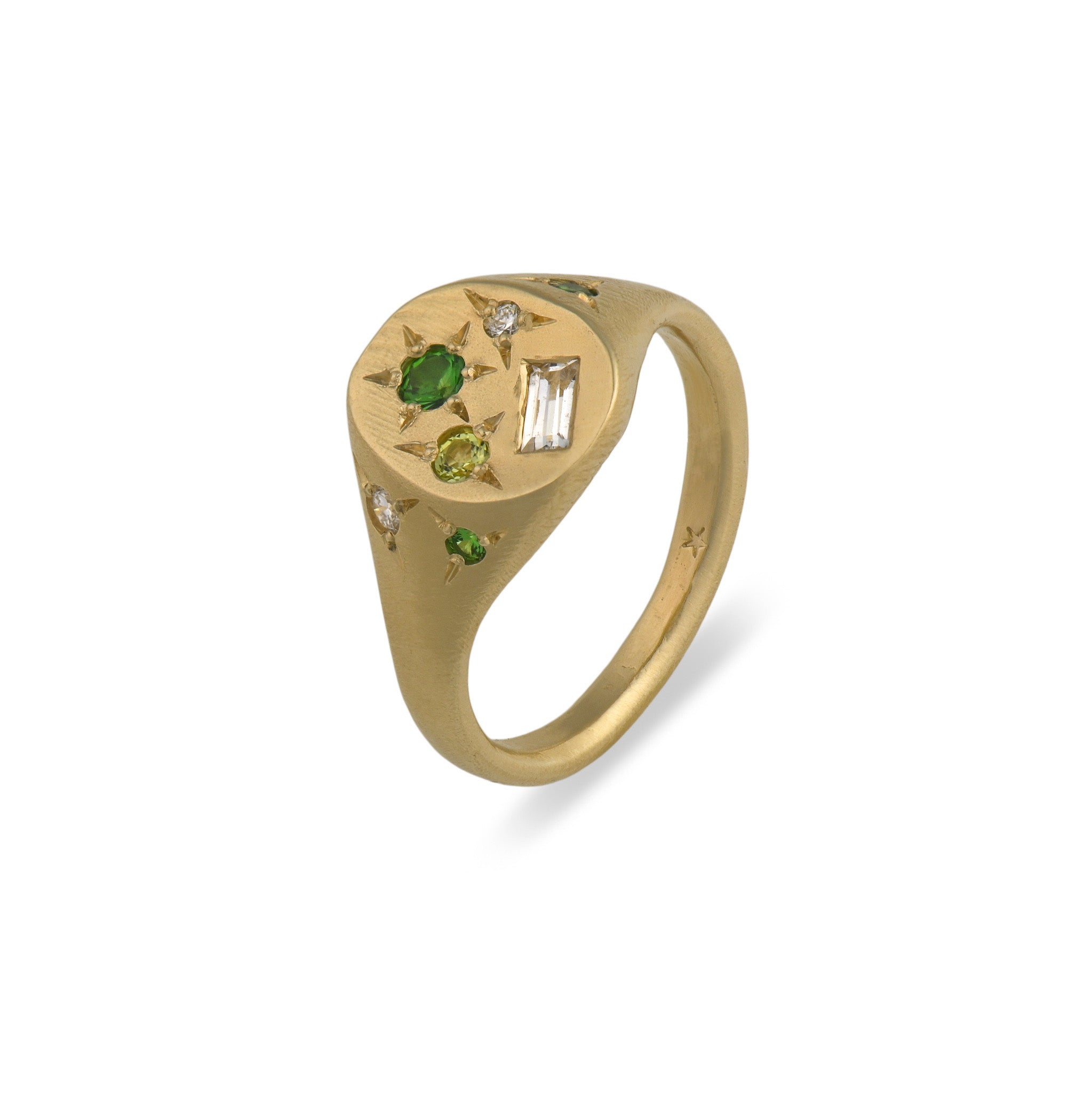 Green Spazio Ring