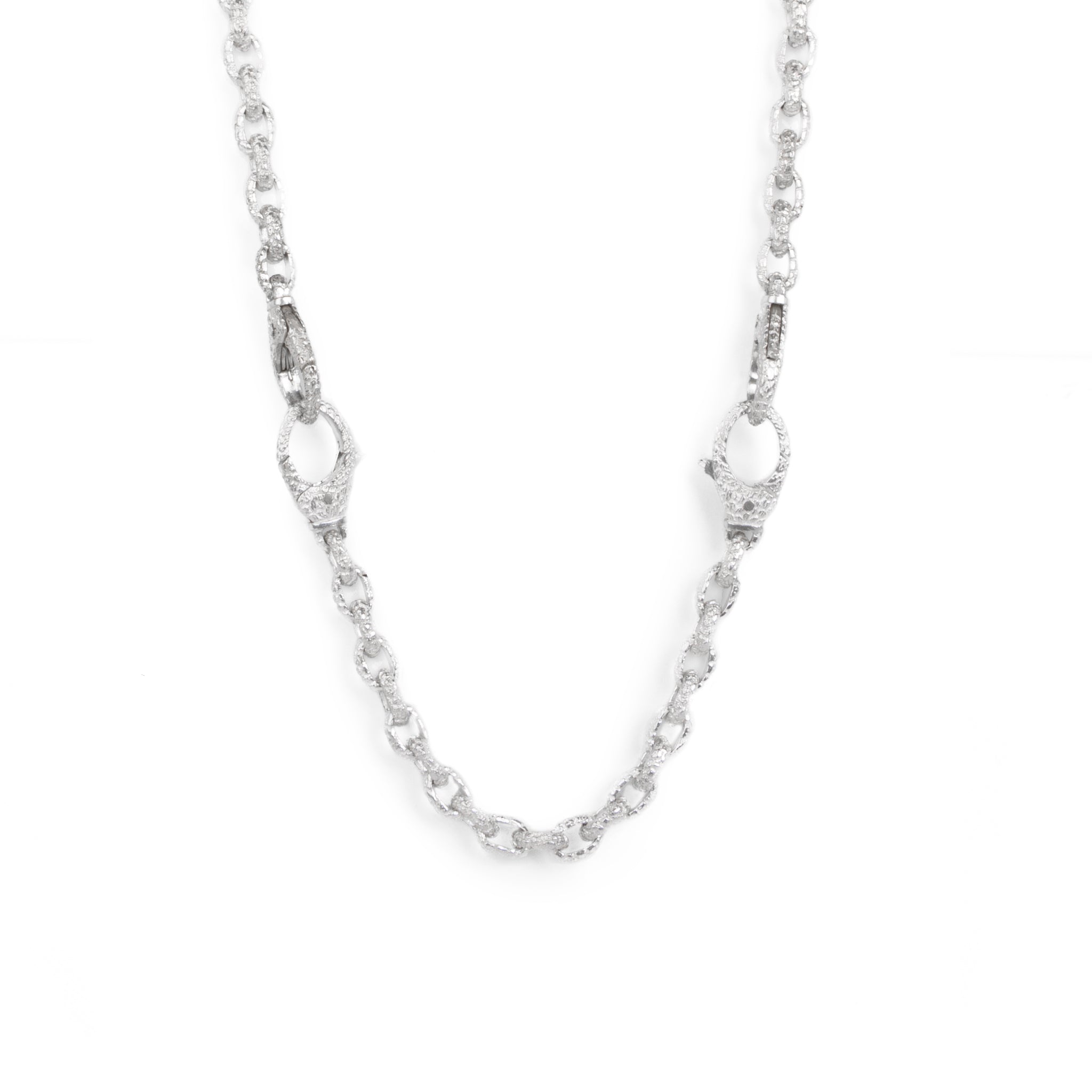 Orangutan Skin Link Chain Necklace