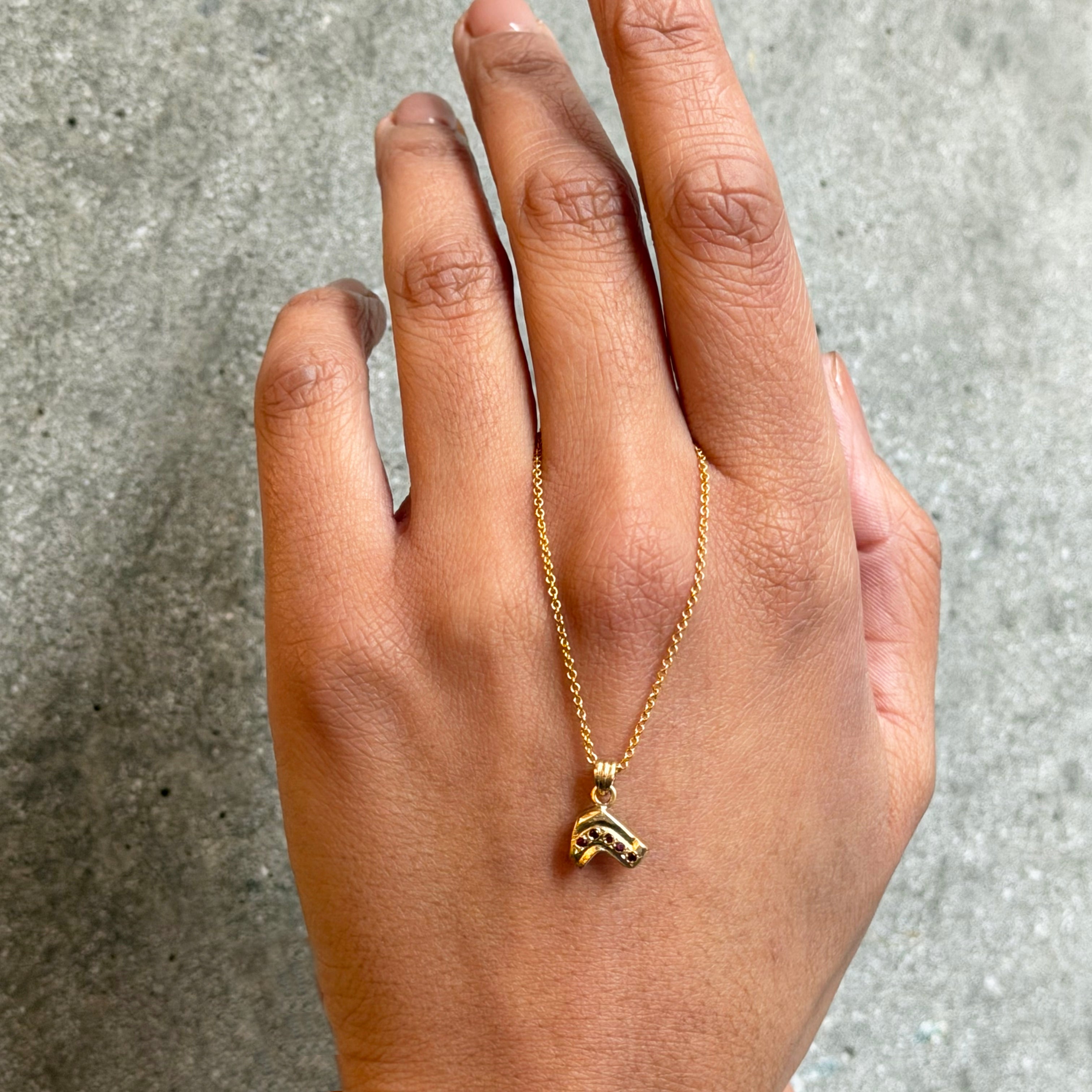Ruby Relic Pendant
