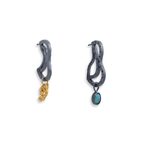 Opal Gestures (Single) Earring