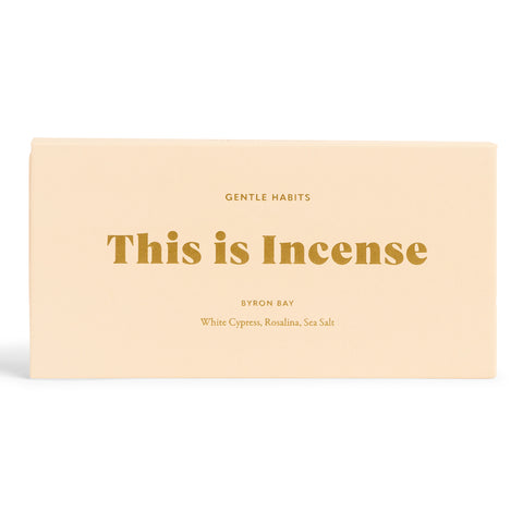 THIS IS INCENSE: Incense with Australian Blended Essential Oils / BYRON BAY
