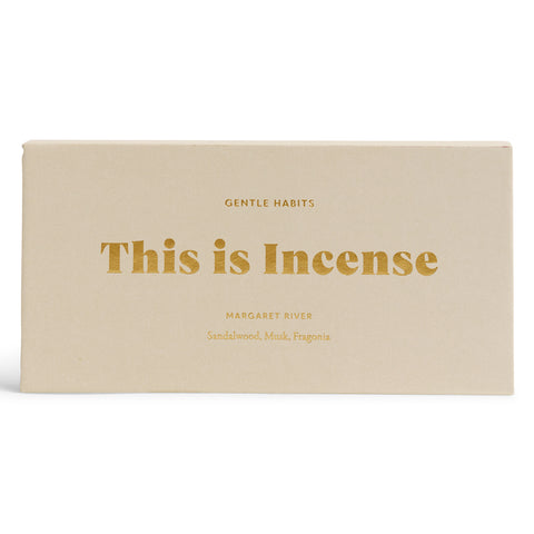 THIS IS INCENSE: Incense with Australian Blended Essential Oils / MARGARET RIVER