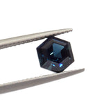 1.81ct Hexagonal Step Cut Blue/Green Australian Parti Sapphire
