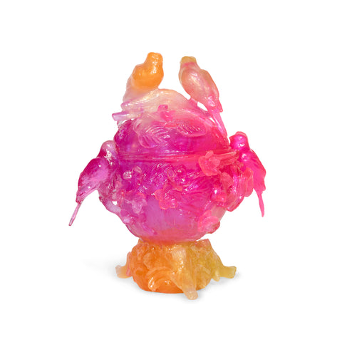 Bird Bowl (Pink & Orange) by Kate Rohde