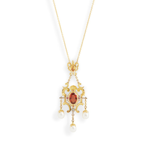 Flame of Aurora Neckpiece by William Llewellyn Griffiths
