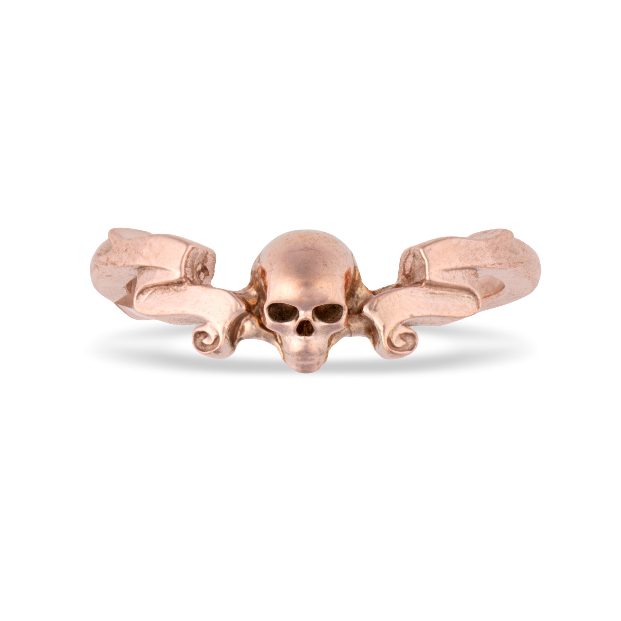 Skull and Banner Ring