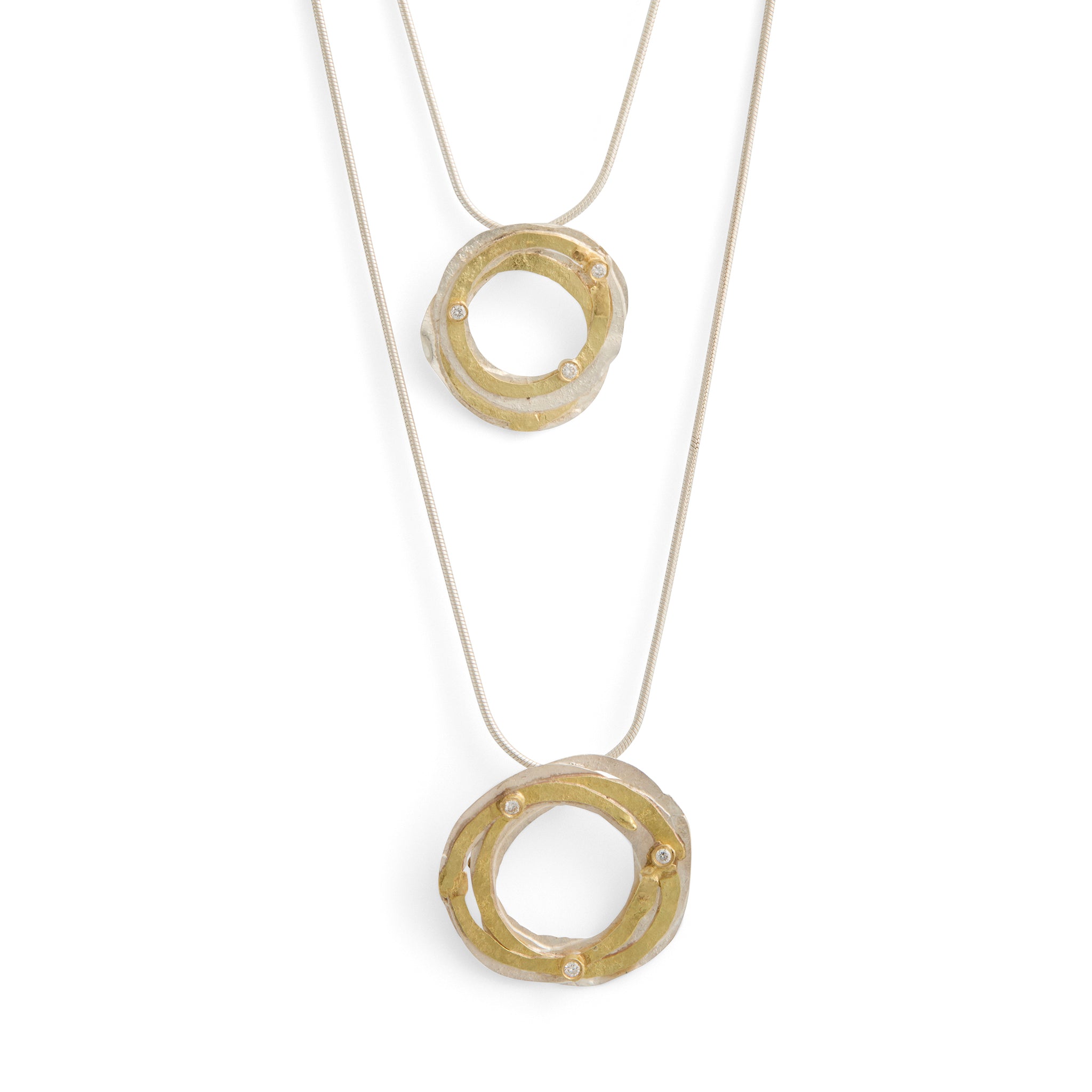 Wrap With Diamonds Pendant