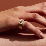 Chevron Pattern Ring