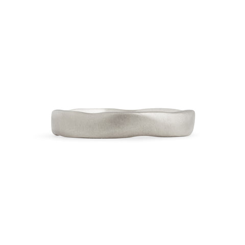 Eternal Touch White Gold Wedding Ring by Julia Storey