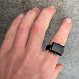 Gorilla Skin Onyx Ring