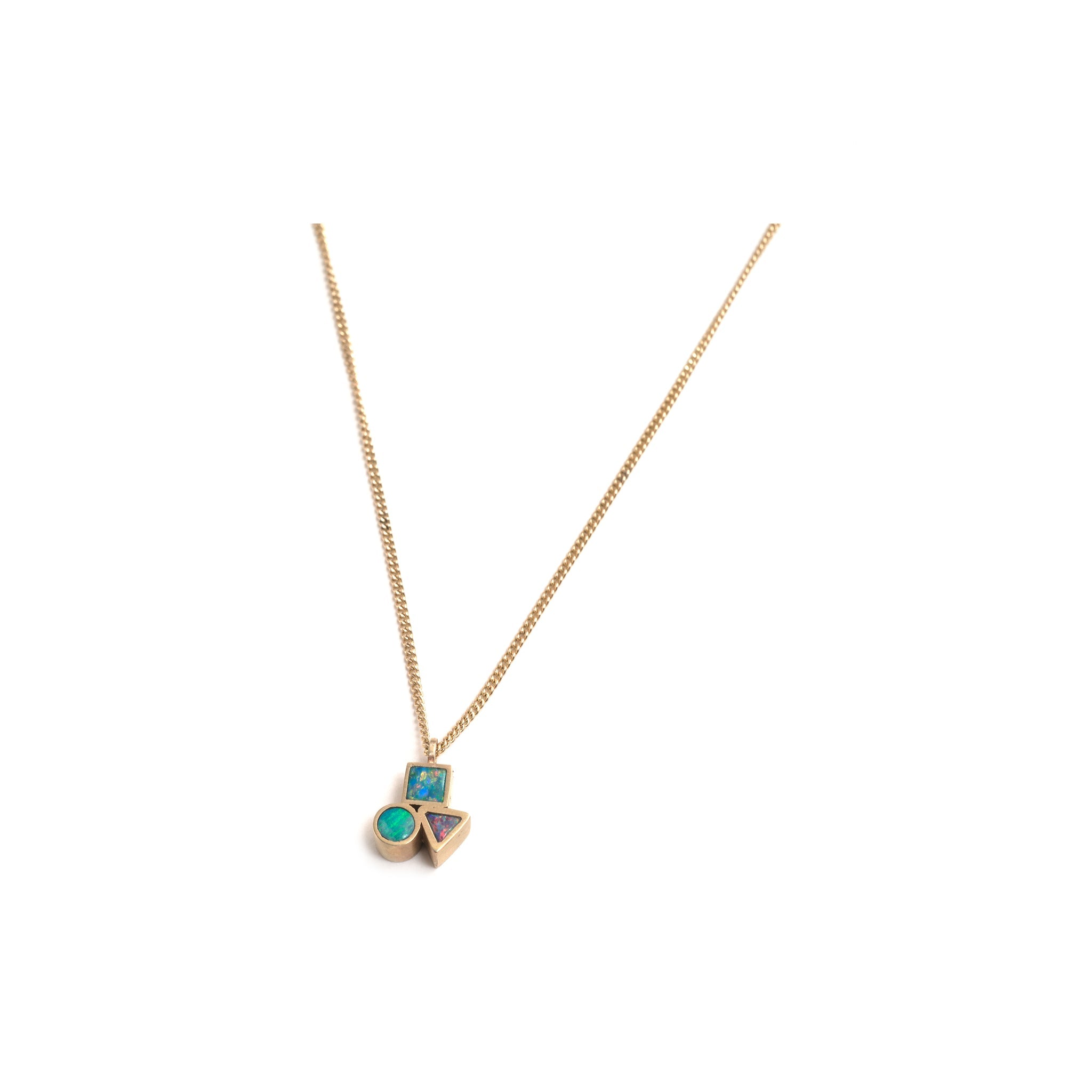 Opal Element Cluster Pendant