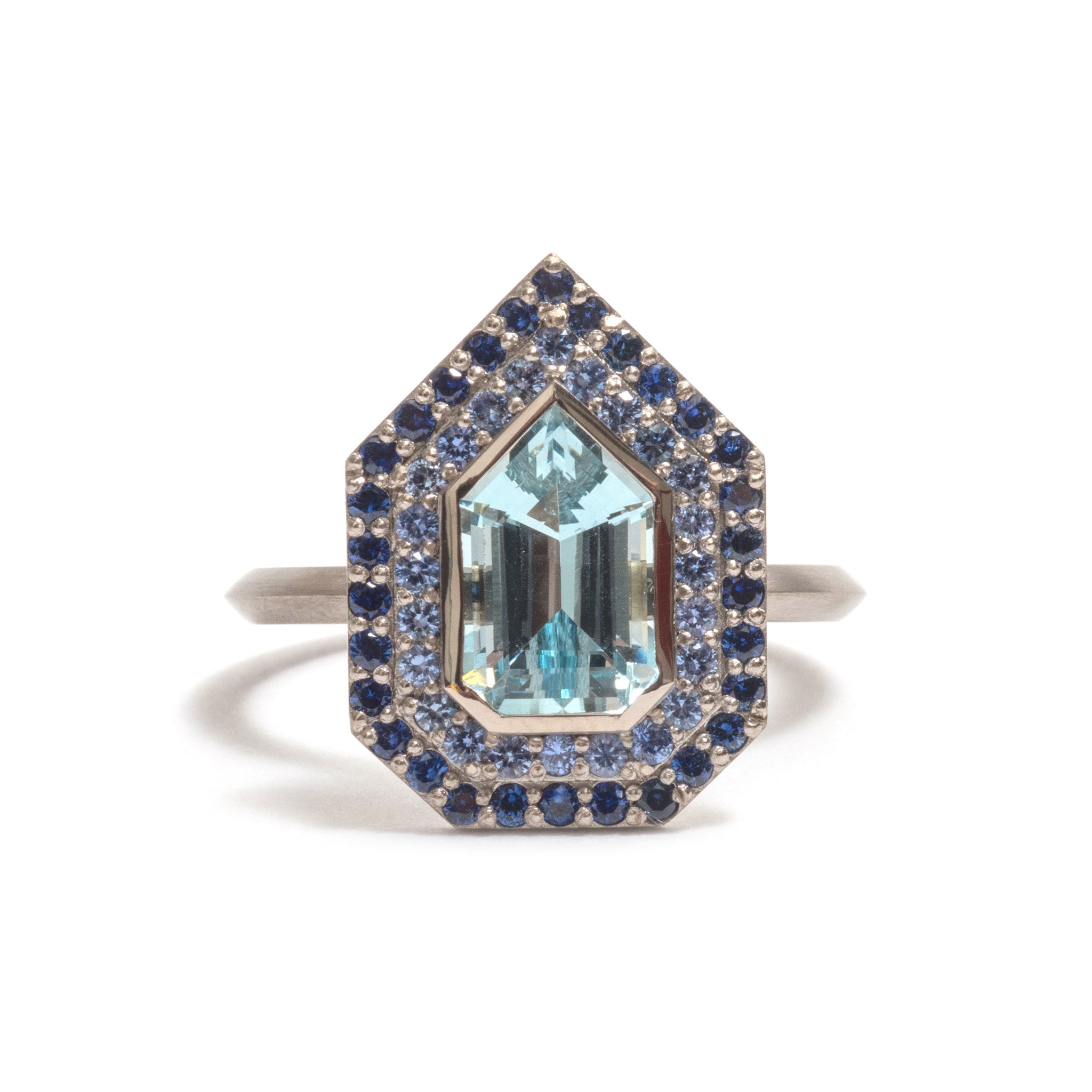 Aquamarine Elevate Halo