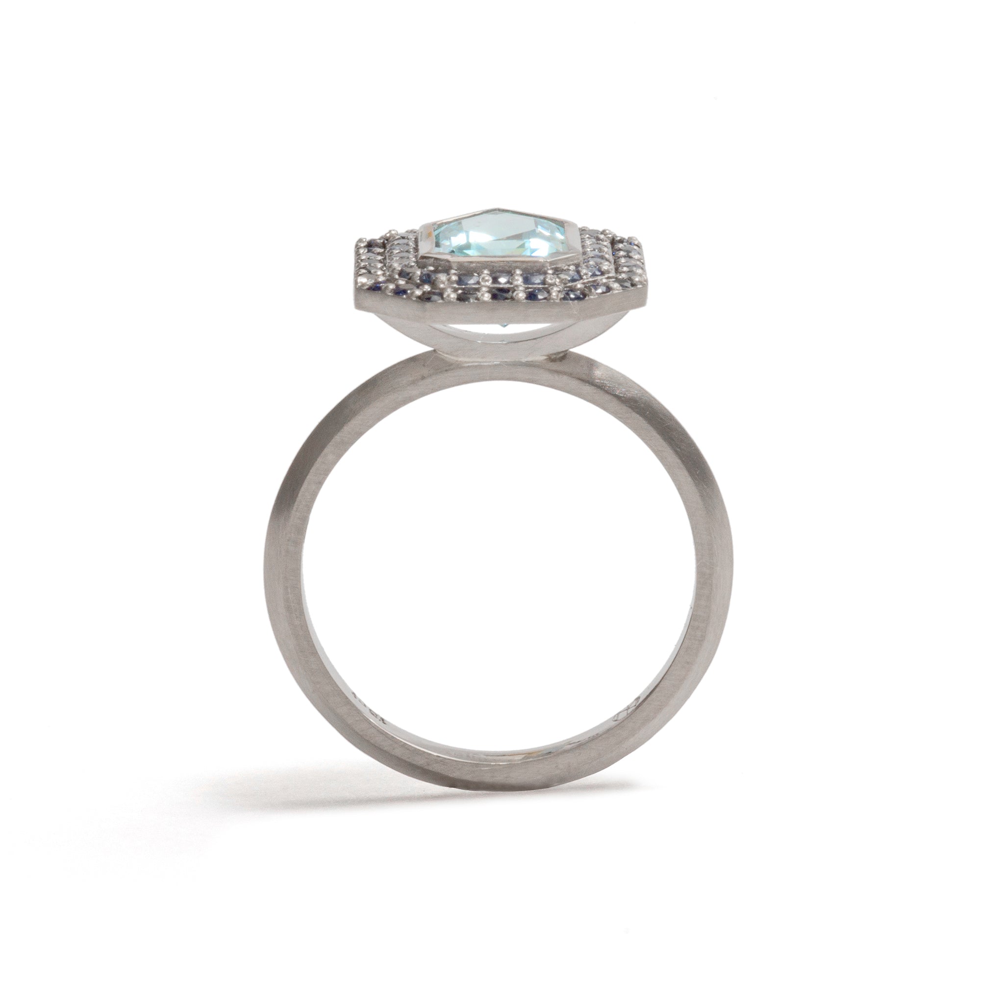 Aquamarine Elevate Halo