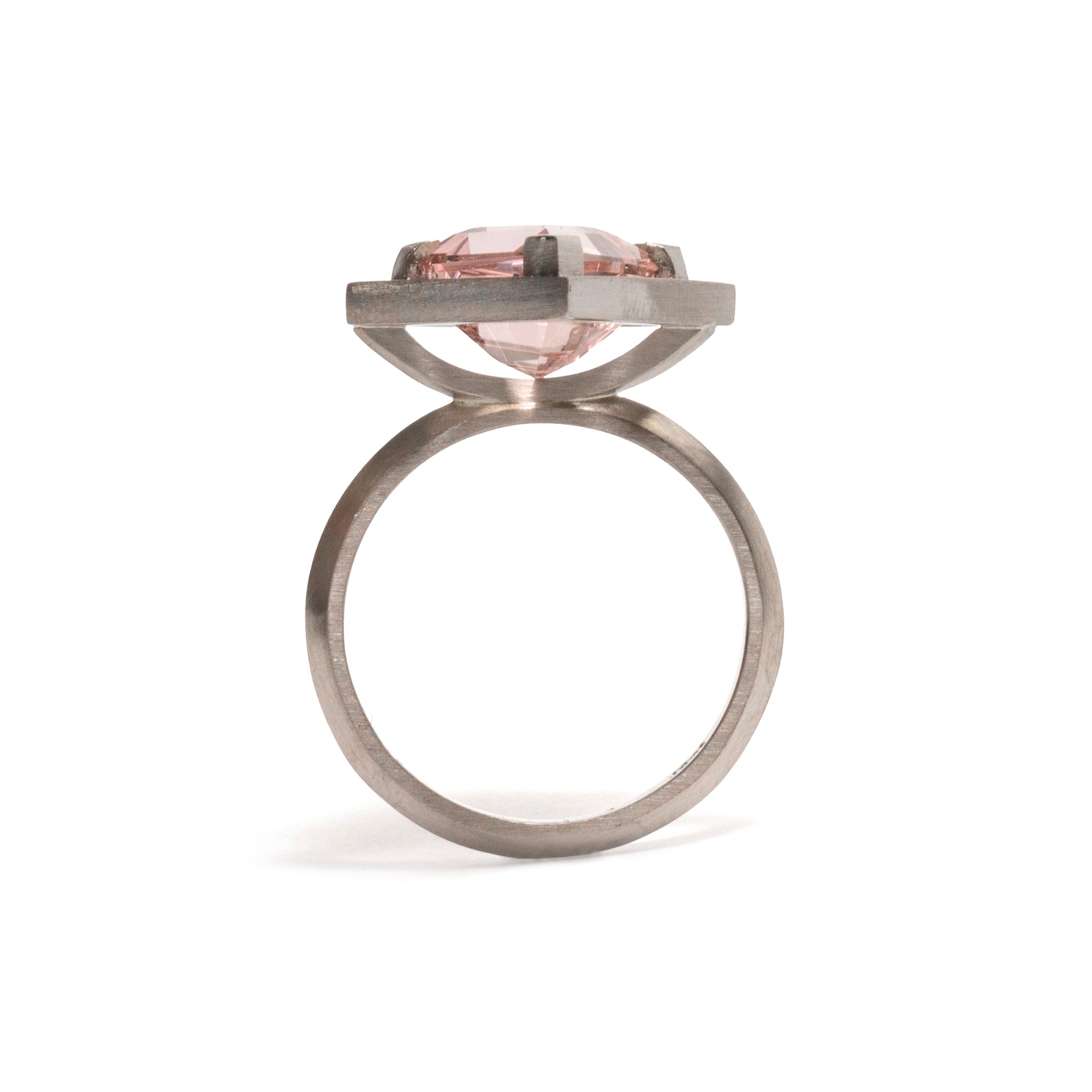 Morganite Elevate Halo