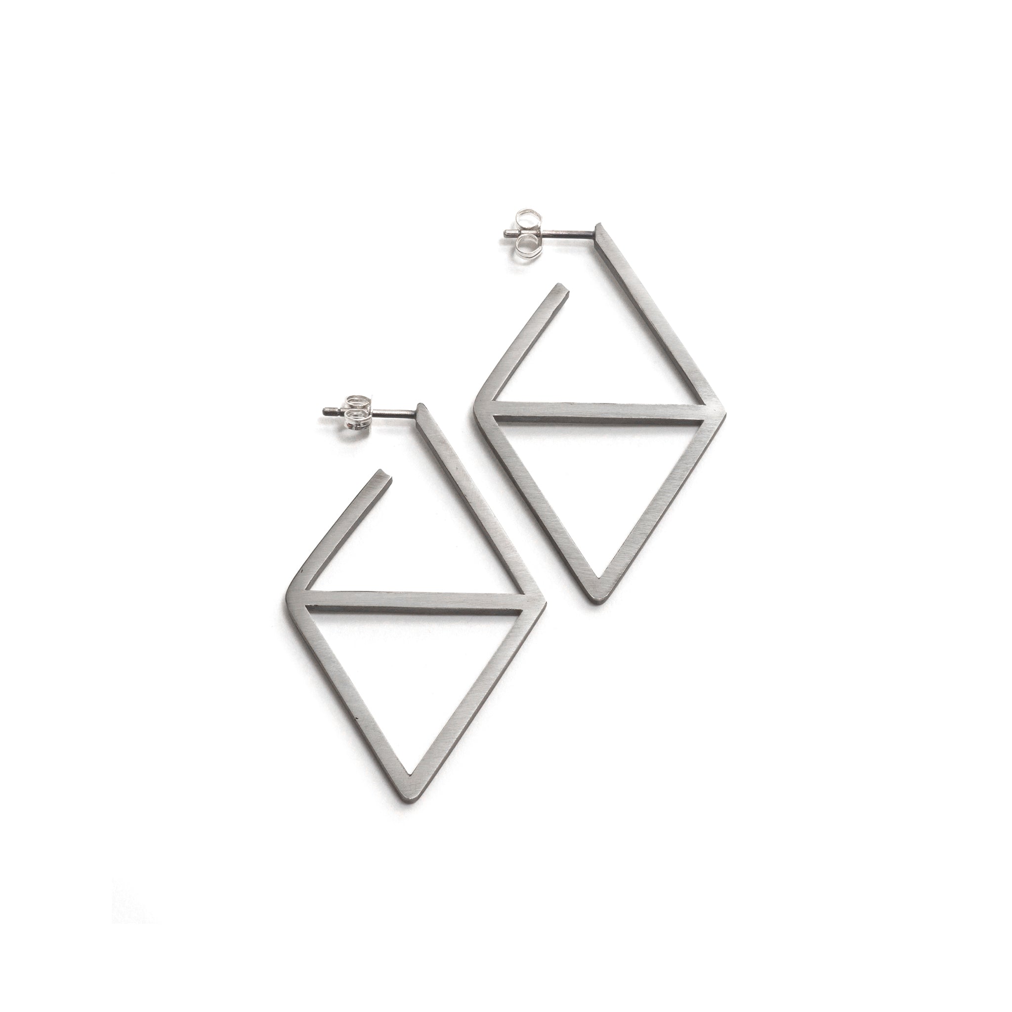 Triangle Mirror Earrings