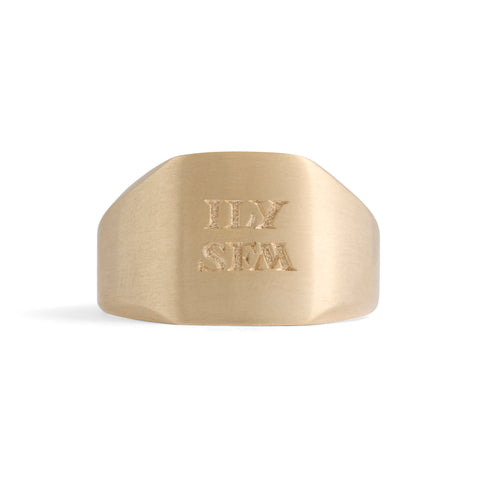 ILY SFM Ring by Anna Marrone