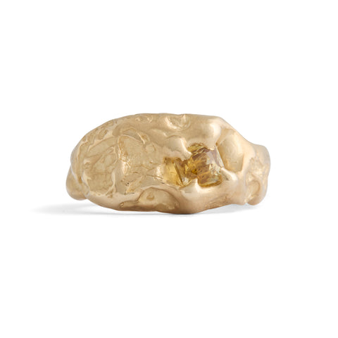 Golden Revelation Ring by Tilda Cole