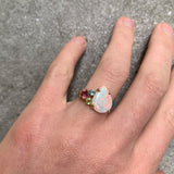 Kaleidoscope Opal Gem Ring