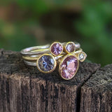 Spinel Stack Ring