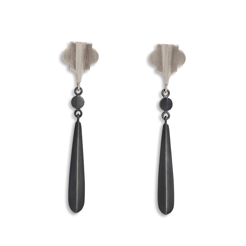 Cathedral Double Drop Earrings