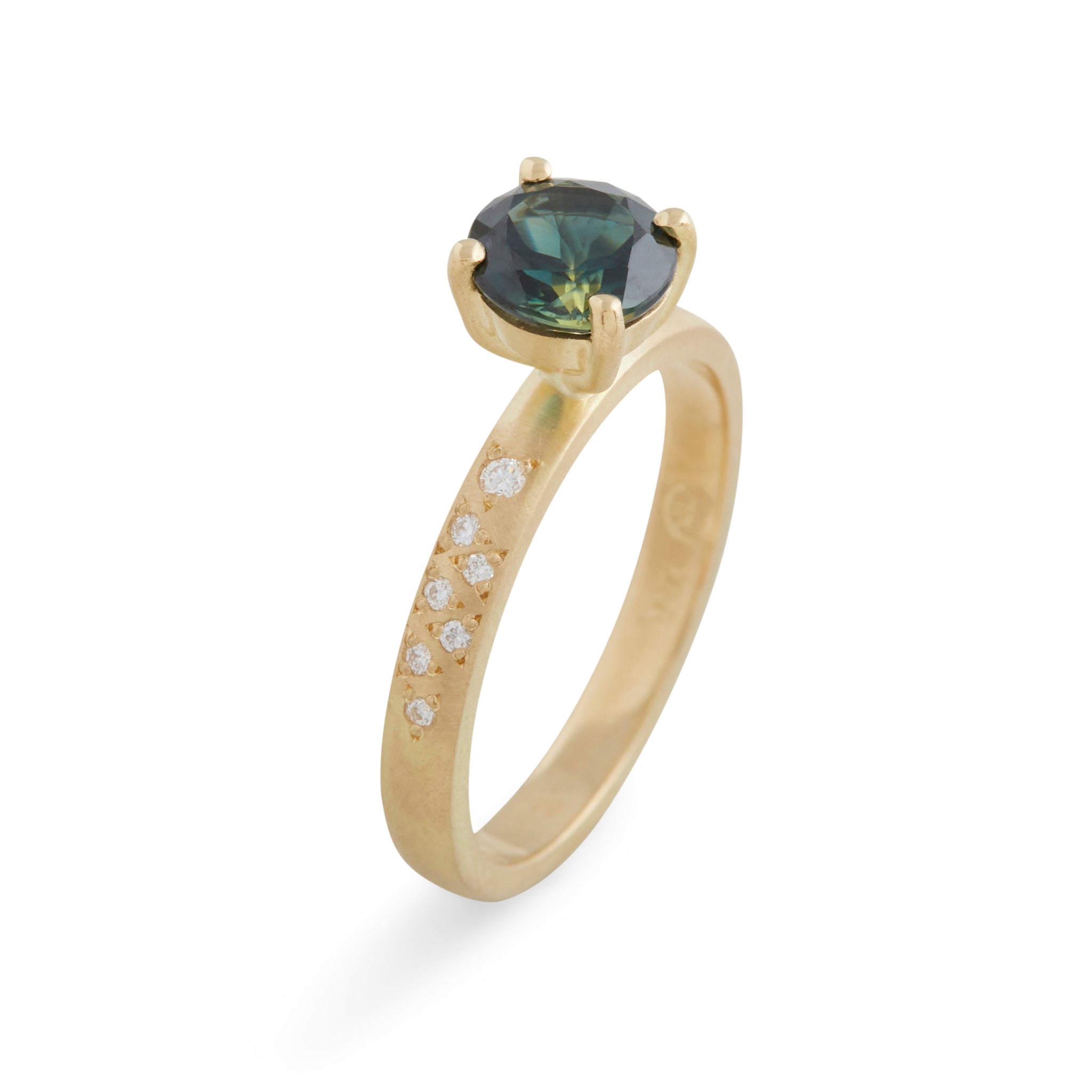 Green Rainforest (4 claw) Ring