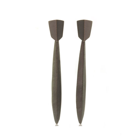Slender Shard Earrings by Amy Renshaw